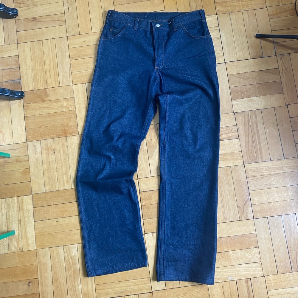 Vintage JB Goodhue relaxed fit indigo jeans size 36/36 made in Canada
